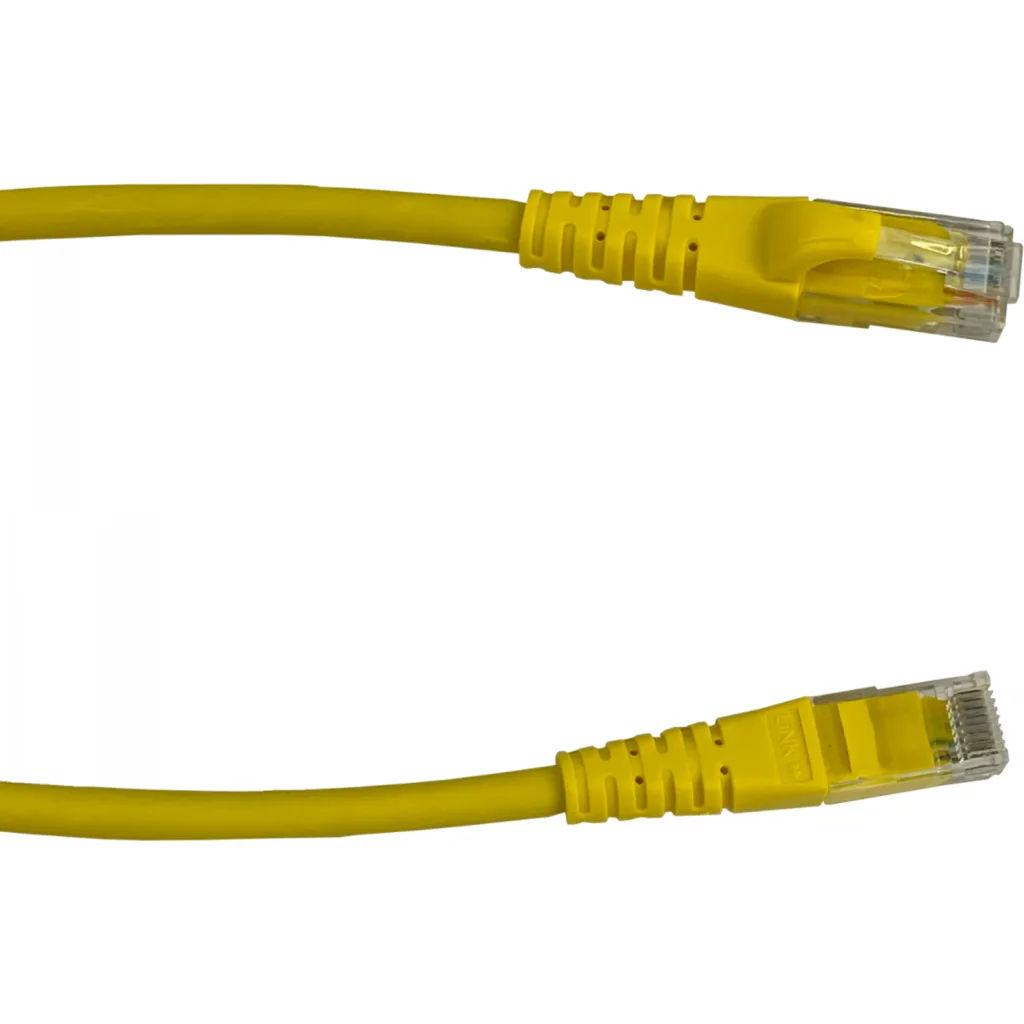 Imagen 1 de LINKMADE 15mt CAT6 Amarillo LSZH Cable Patch Inyectado Multifilar