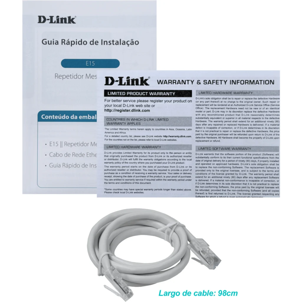 Imagen 6 de Repetidor wIfi D-LINK E15 AX1500 Wi-Fi 6 AI Range Extender