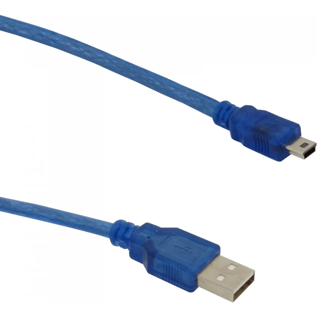 Imagen 1 de Cable USB Tipo-A a mini USB Macho 5 pin 25cm