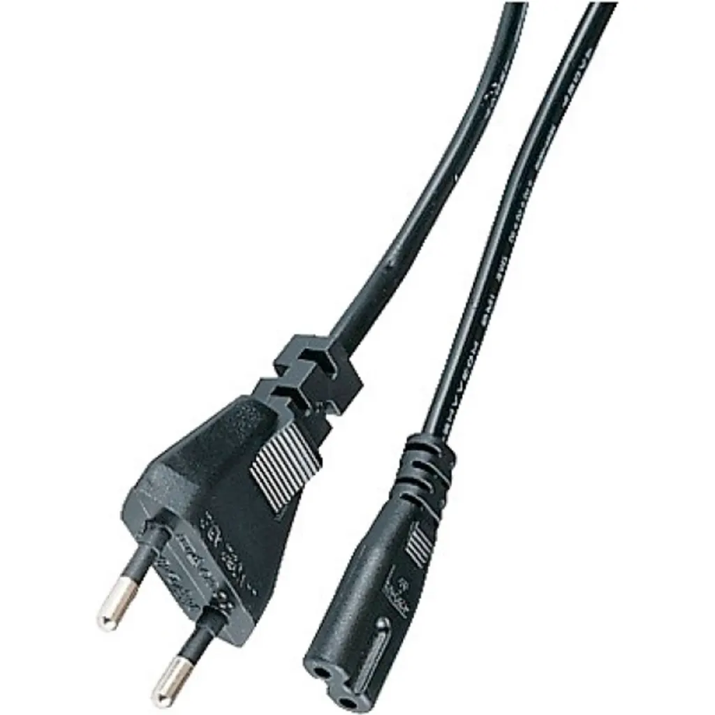 Imagen 1 de Cable de Poder Tipo 8 (Bipolar) Generico Longitud del Cable 1.8 metros 