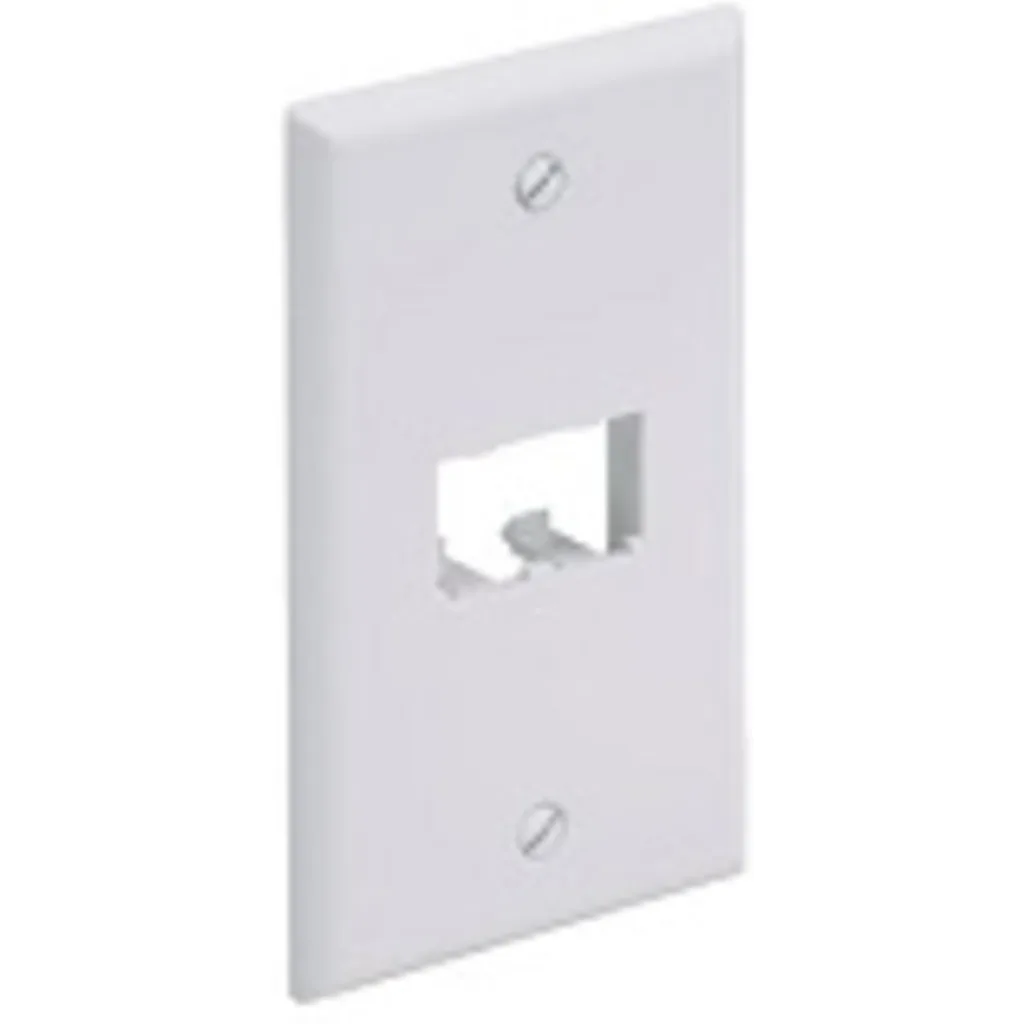 Imagen 1 de Faceplate 2 posiciones Blanco Bajo Perfil Un. Panduit