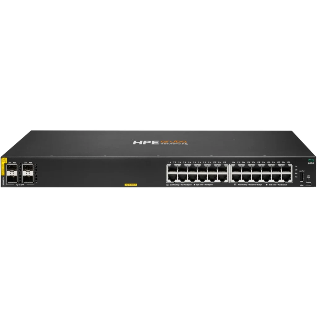 Imagen 1 de HPE ANW 6000 24G CL4 4F 370W Sw