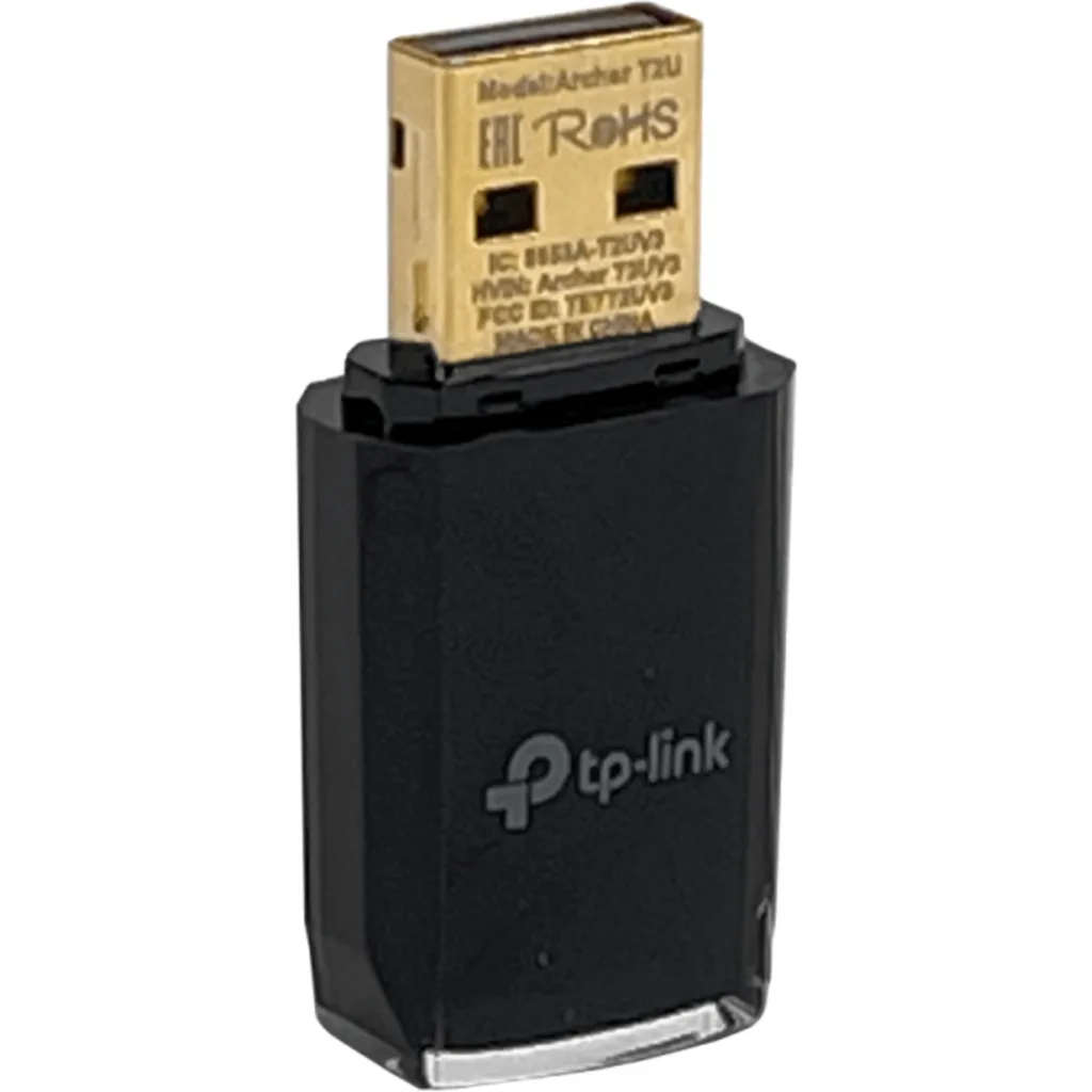 TP-LINK 433mbps-5GHz 150mbps-2,4GHz AC600 802.11ac USB2.0 WiFi