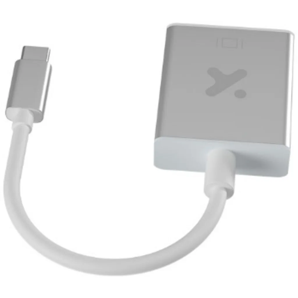 Imagen 3 de Xtech - Display adapter - USB Type C - VGA - Aluminum silver - XTC-552