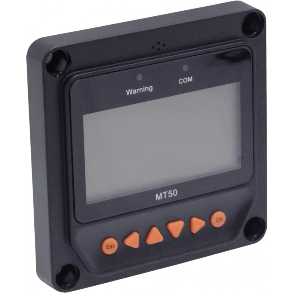 EPSOLAR Controlador 1-RJ45 c/Base LCD-ilumin 5V RS485 114x114mm EPEVER