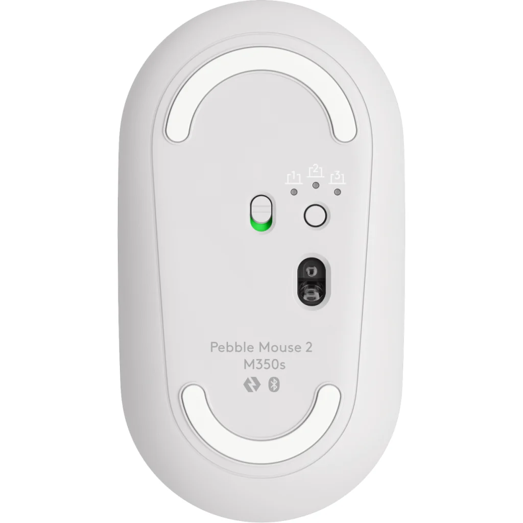 Imagen 2 de Mouse Inalámbrico Logitech Pebble 2 M350S, Óptico 4000DPI 3 Botones Blanco