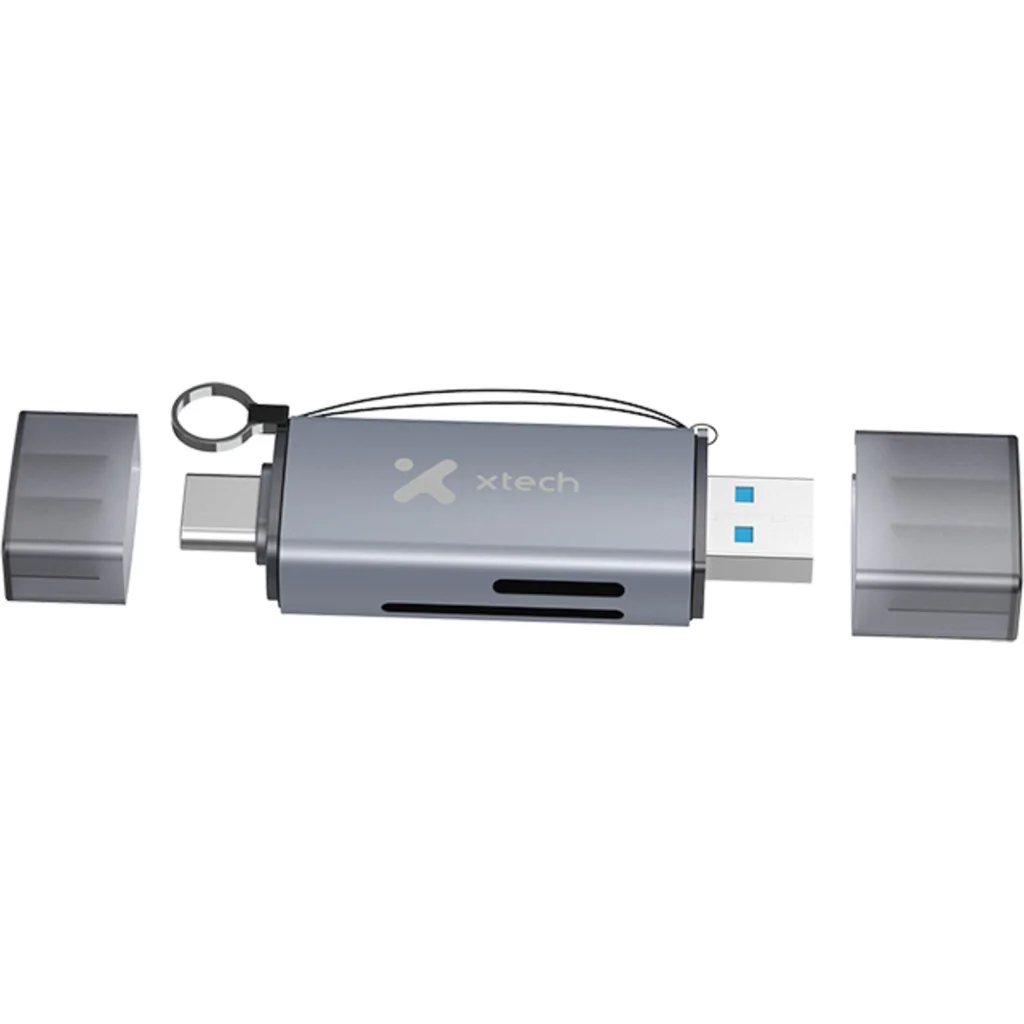 Imagen 3 de Lector de Tarjetas Xtech XTC-581, SD, MicroSD, Conexión USB 3.0, USB-C