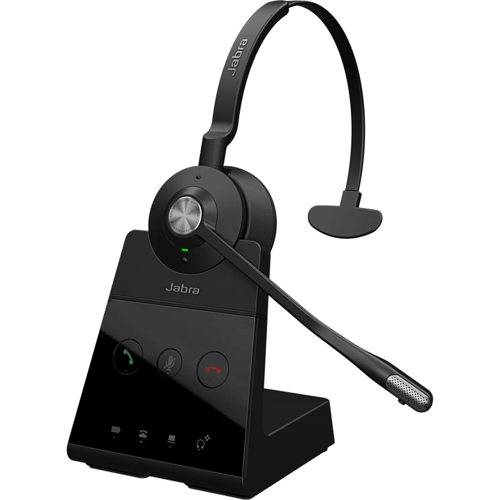 Auricular Inalámbrico Jabra Engage 65 SE, Mono para oficina, Call Center Negro