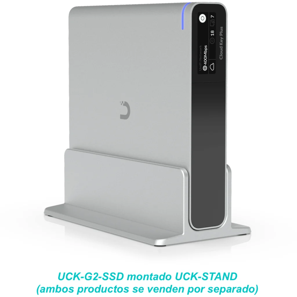 Imagen 3 de UBIQUITI Soporte de Mesa Aluminio para UCK-G2 y UCK-G2-PLUS