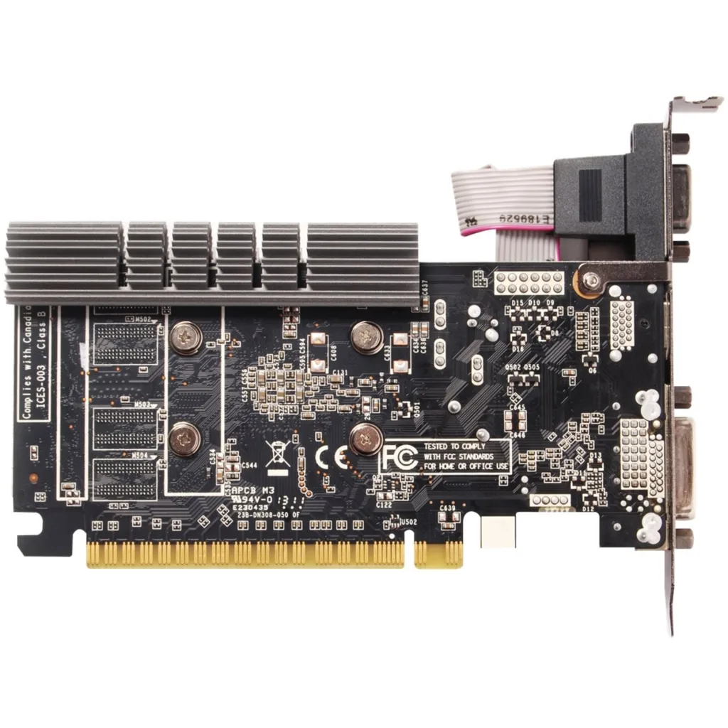 Imagen 3 de Tarjeta de Video Zotac NV-GF-GT730 4GB DDR3 PCIe HDMI DVI VGA Low Profile Pasivo