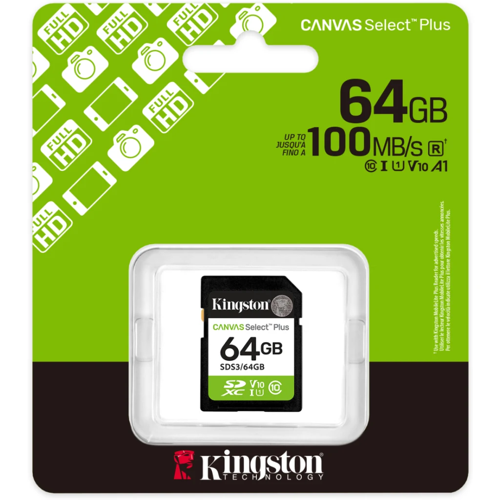 Imagen 2 de SDS3/64GB 64GB SDXC CANVAS Select Plus Gen3 100MB/s
