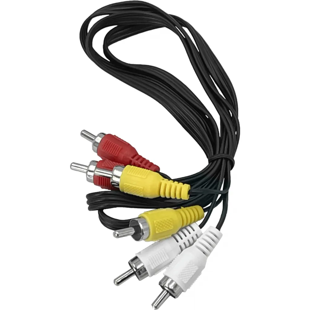 1,5mt 3-RCA-M 3-RCA-M 3x3 Audio-Video Cable 150cm