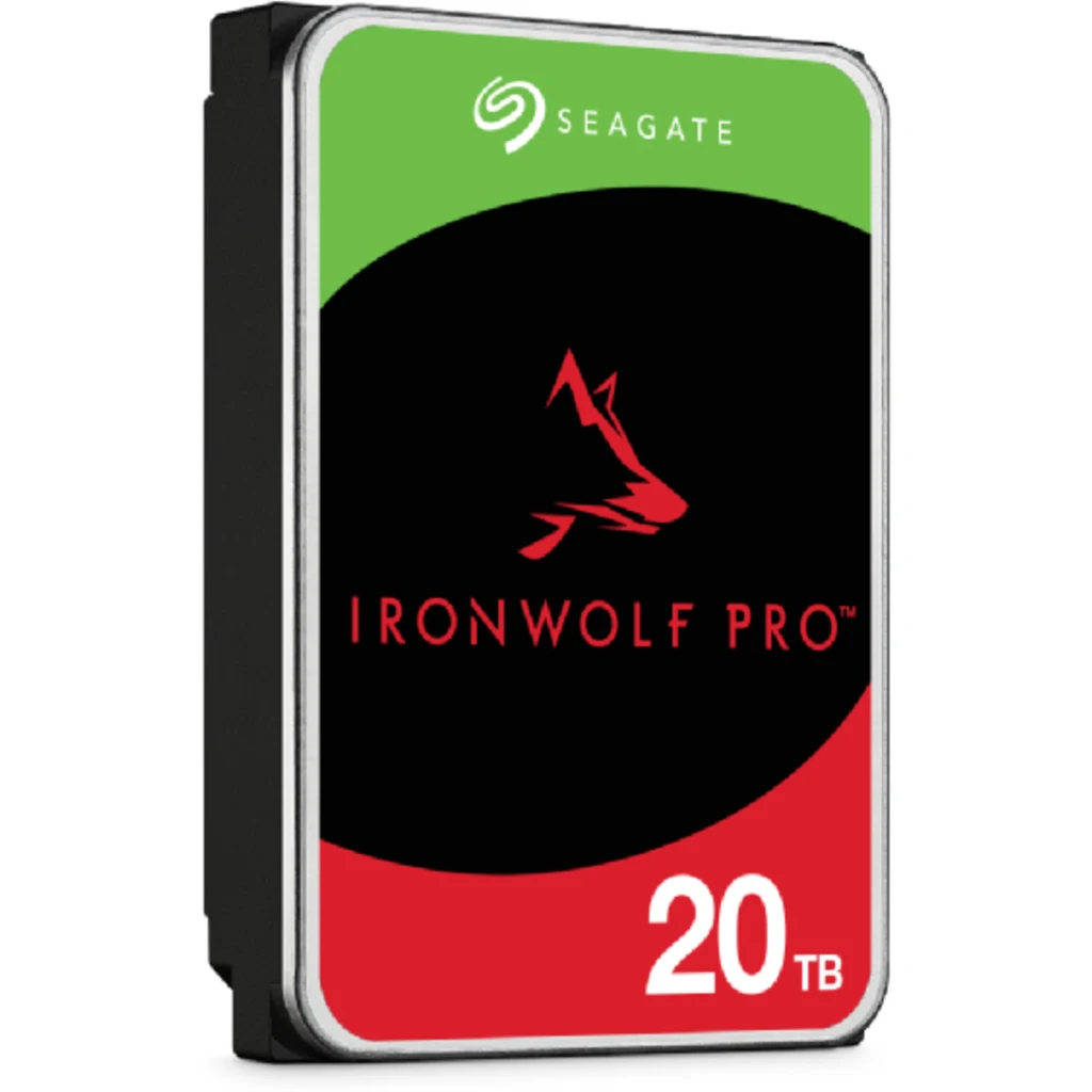 Imagen 3 de Disco Duro Seagate IronWolf Pro 20TB 3.5" 7200RPM SATAIII 6Gb/s 256MB p/NAS (Nuevo Caja Abierta - Detalle Estético)