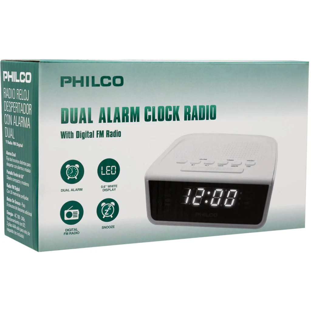 Imagen 1 de RADIO RELOJ PAR2106 PHILCO