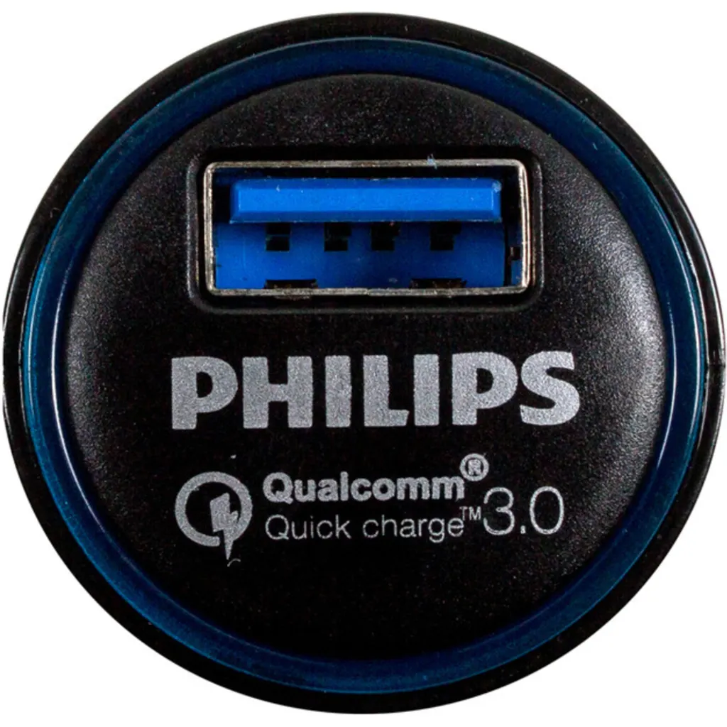 Imagen 1 de DLP2552Q CARGADOR CEL PHILIPS P/AUTO QC3.0 18W