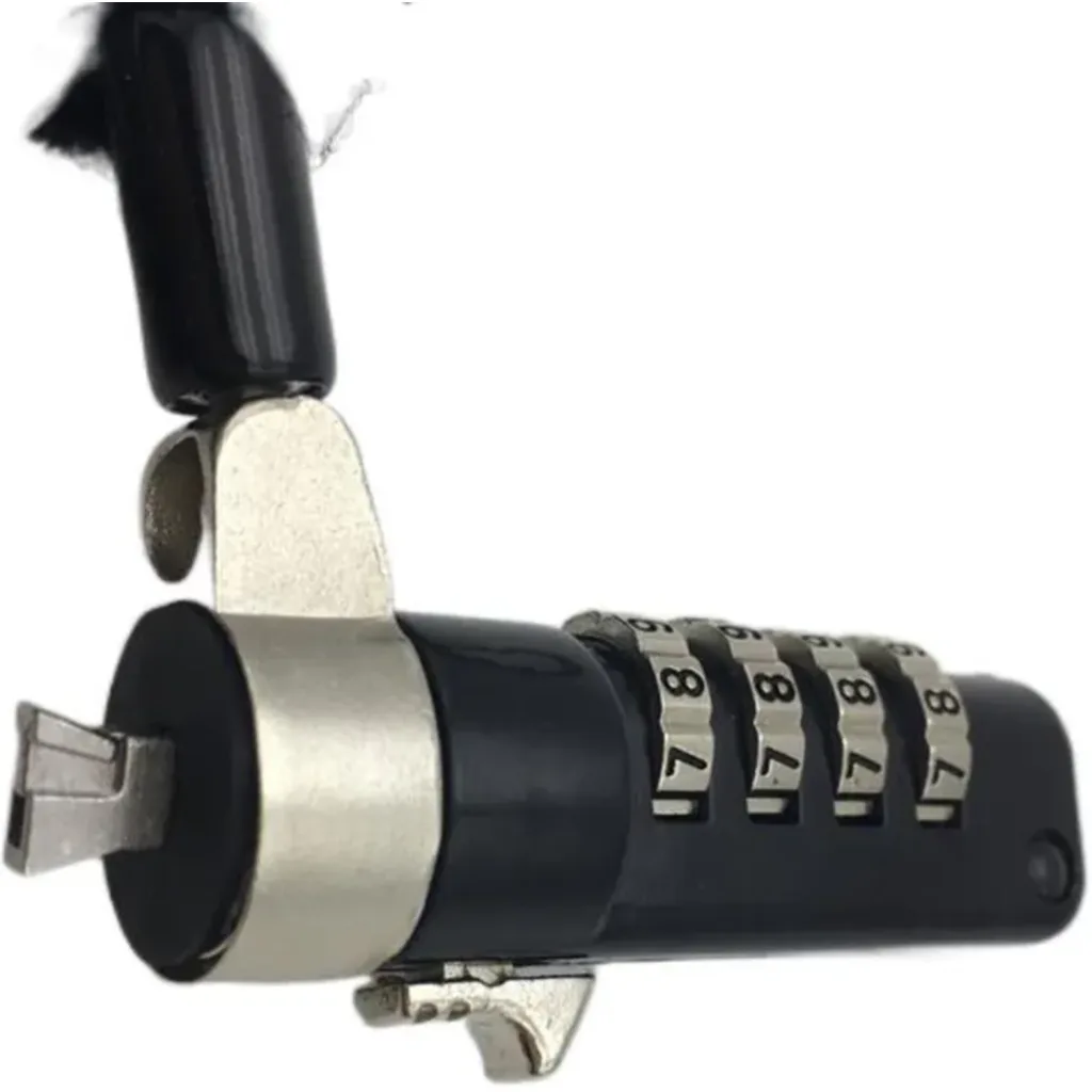 Imagen 1 de Cable de Seguridad con Contaseña para Notebook Dell Forma de cuña 3x5mm