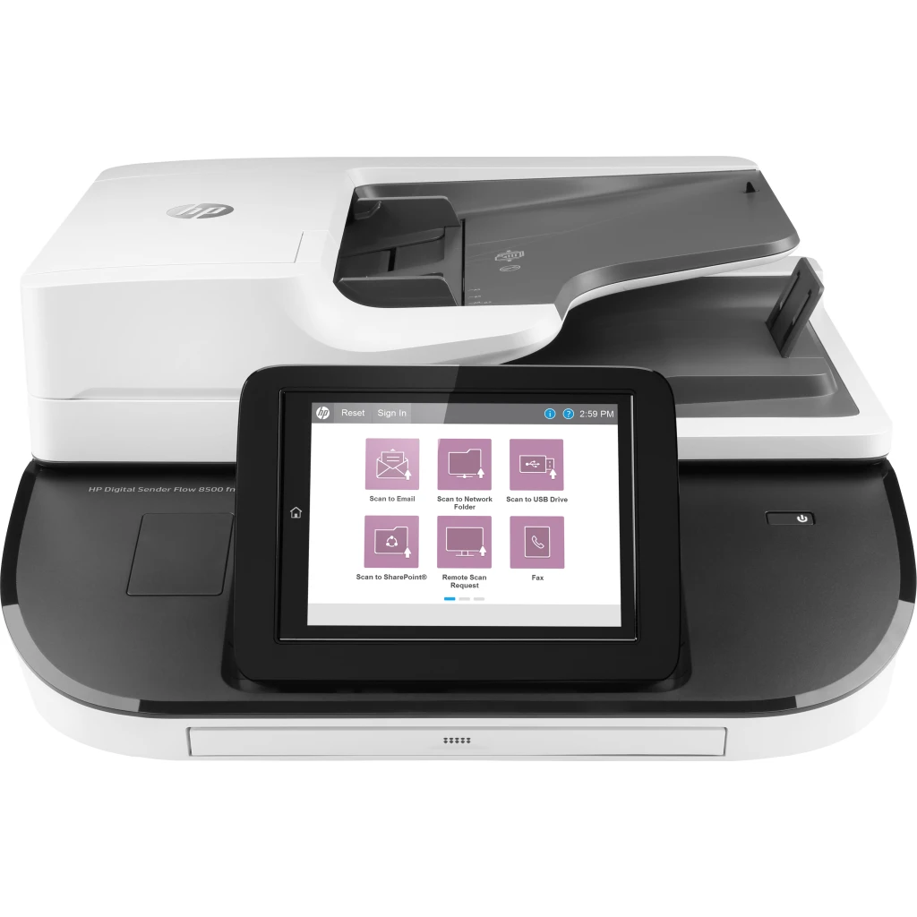 Escáner de Escritorio HP Sender Flow 8500 FN2 ADF 600 dpi LCD Duplex USB