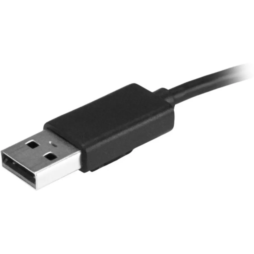Imagen 3 de HUB StarTech Portátil USB 2.0 de 4 puertos con Cable Integrado Color Negro