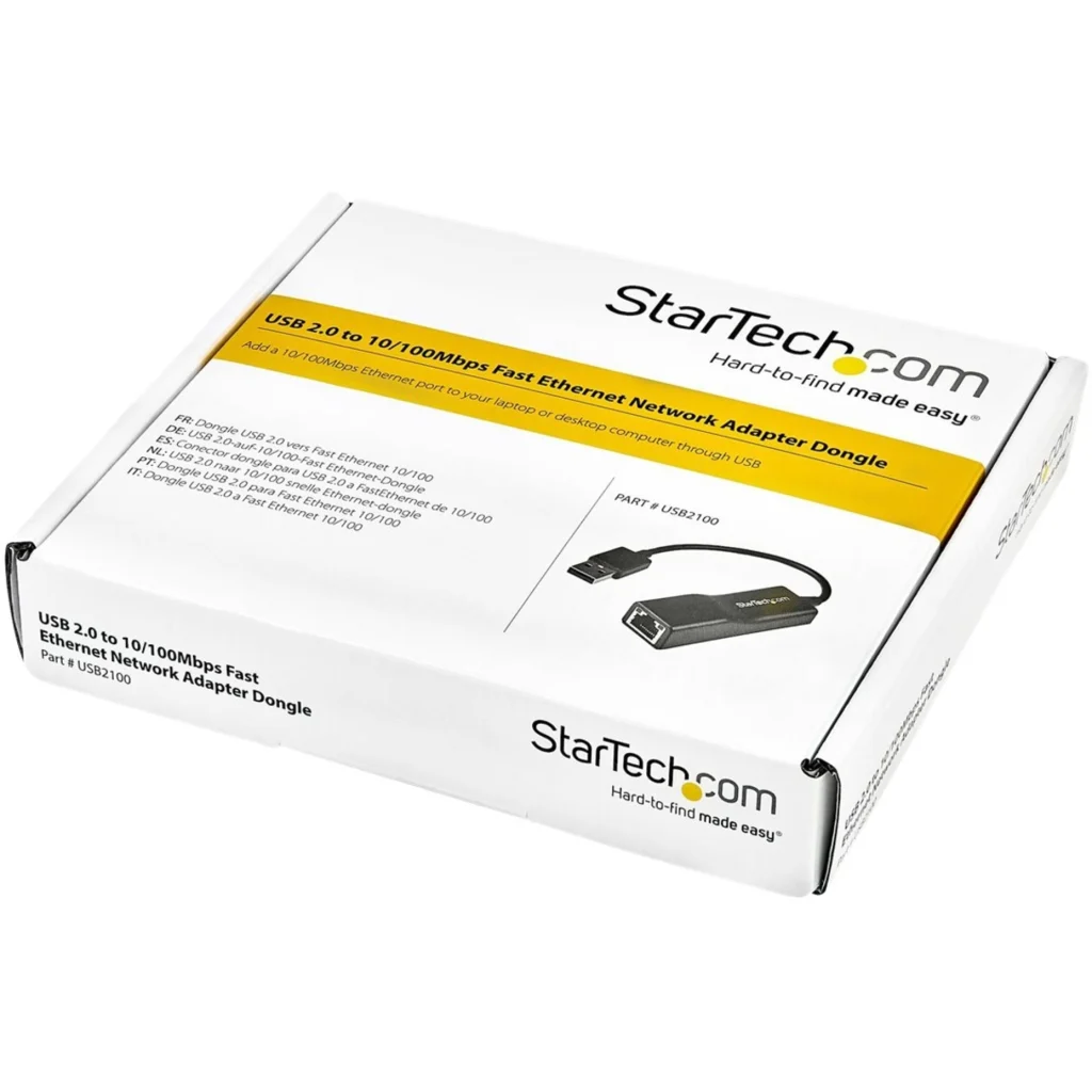 Imagen 1 de Adaptador USB 2.0 a Red Ethernet RJ-45 10/100 Mbps - StarTech