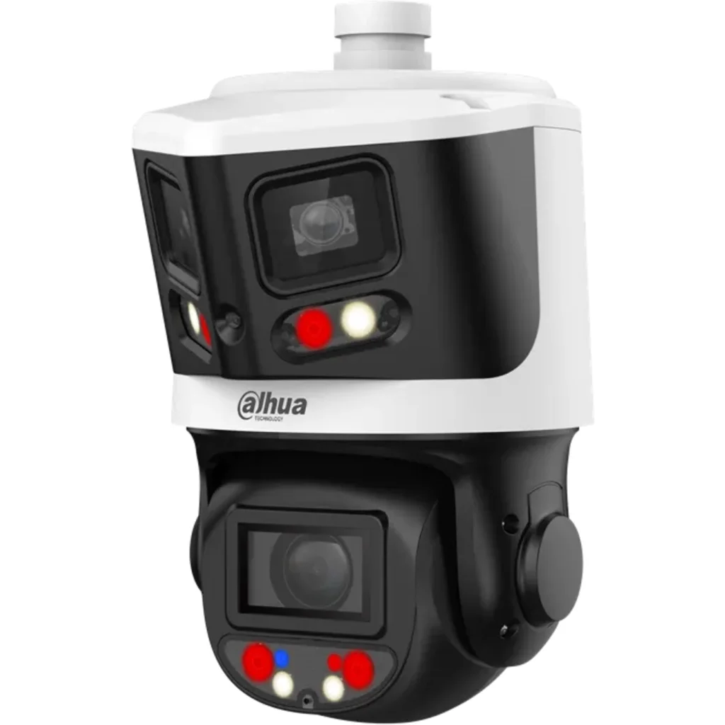 Camara PTZ IP X-Spans 8MP+4MP, TiOC: 10X Zoom, IR hasta 70m, Autotracking, Prote