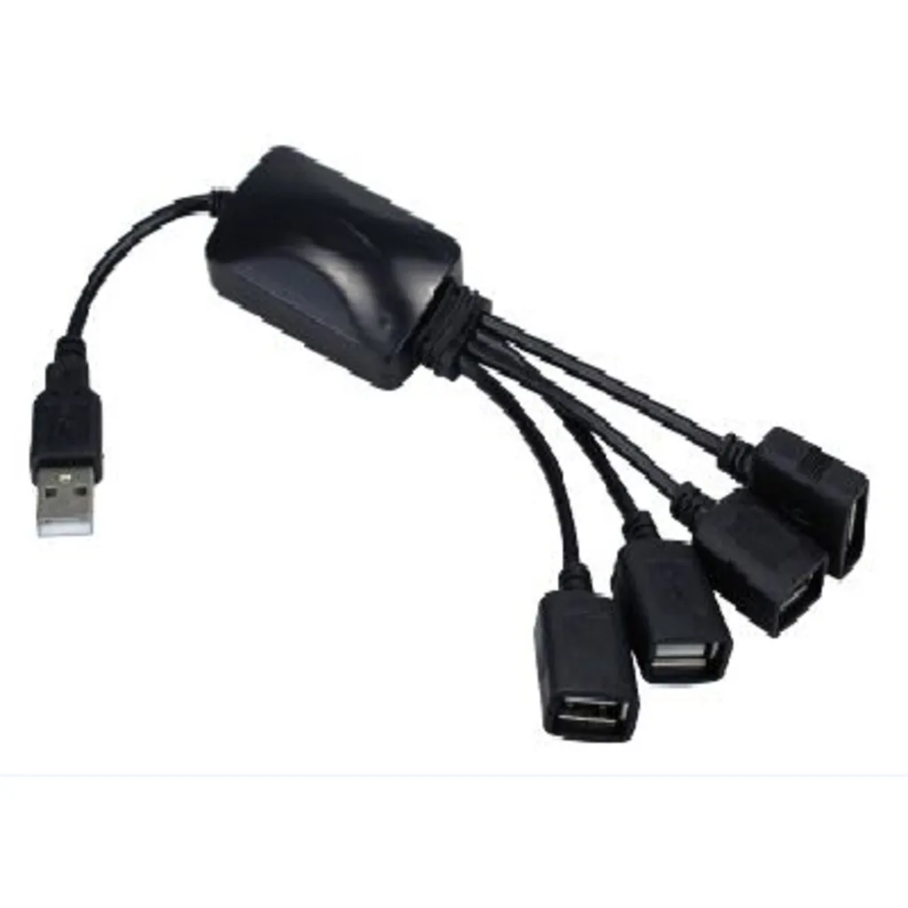 HUB USB XTech XTC-320, 4 Puerto USB Tipo-A Hembra Color negro