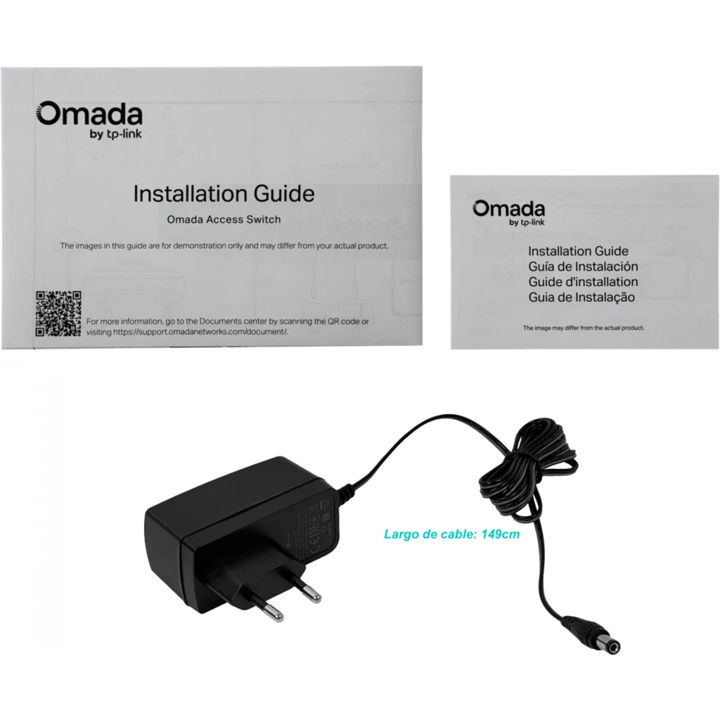 Imagen 7 de Switch TP-Link 8-1000 Metalico Switch Smart Fuente-externa-12V no-Rack