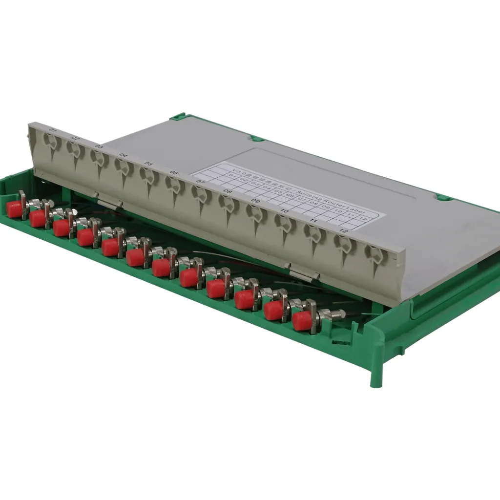 Imagen 1 de Bandeja 12-FC/UPC para Cabecera tipo ODF incluye pigtails-SM y coplas