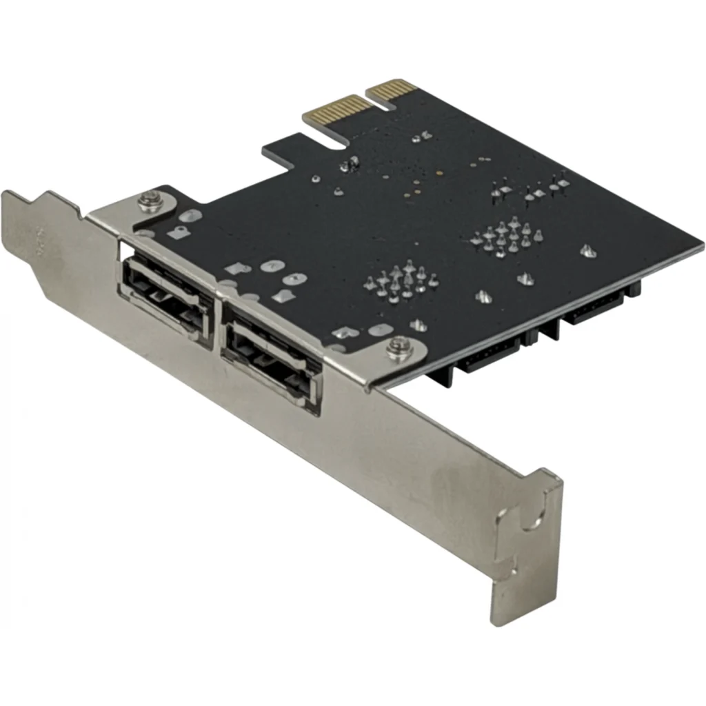 Imagen 2 de Tarjeta PCIe-x1 2-SATA3.0 2-eSATA3.0 PCIExpress ASM1061 asmedia