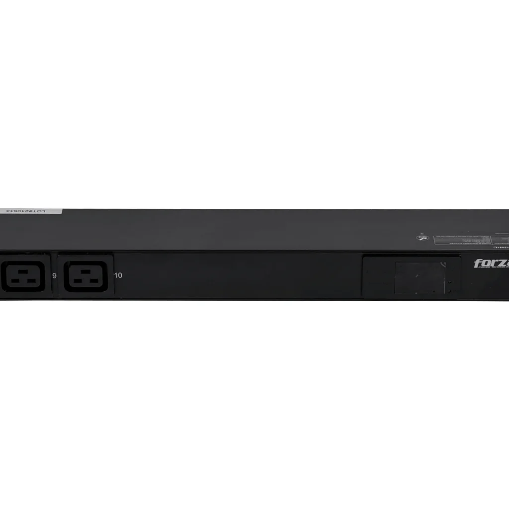 Imagen 6 de FORZA PDU 16A 4000W 8-Enchufes 8-C13 2-C20 16A Mide/Volt-Amp Rack 1U