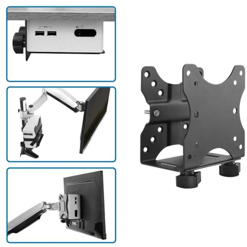 Imagen 6 de Soporte VESA para Mini PC / Thin Clients /Docking Station Ajustable Hasta 5kg