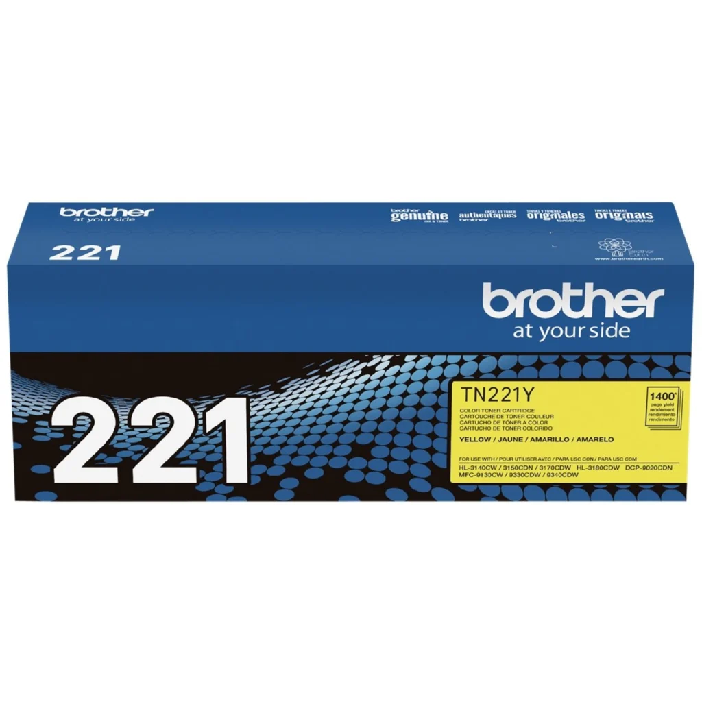 Imagen 2 de Toner Brother TN-221Y Amarillo DCP 9020/MFC-9330CDW, 1.400 Páginas