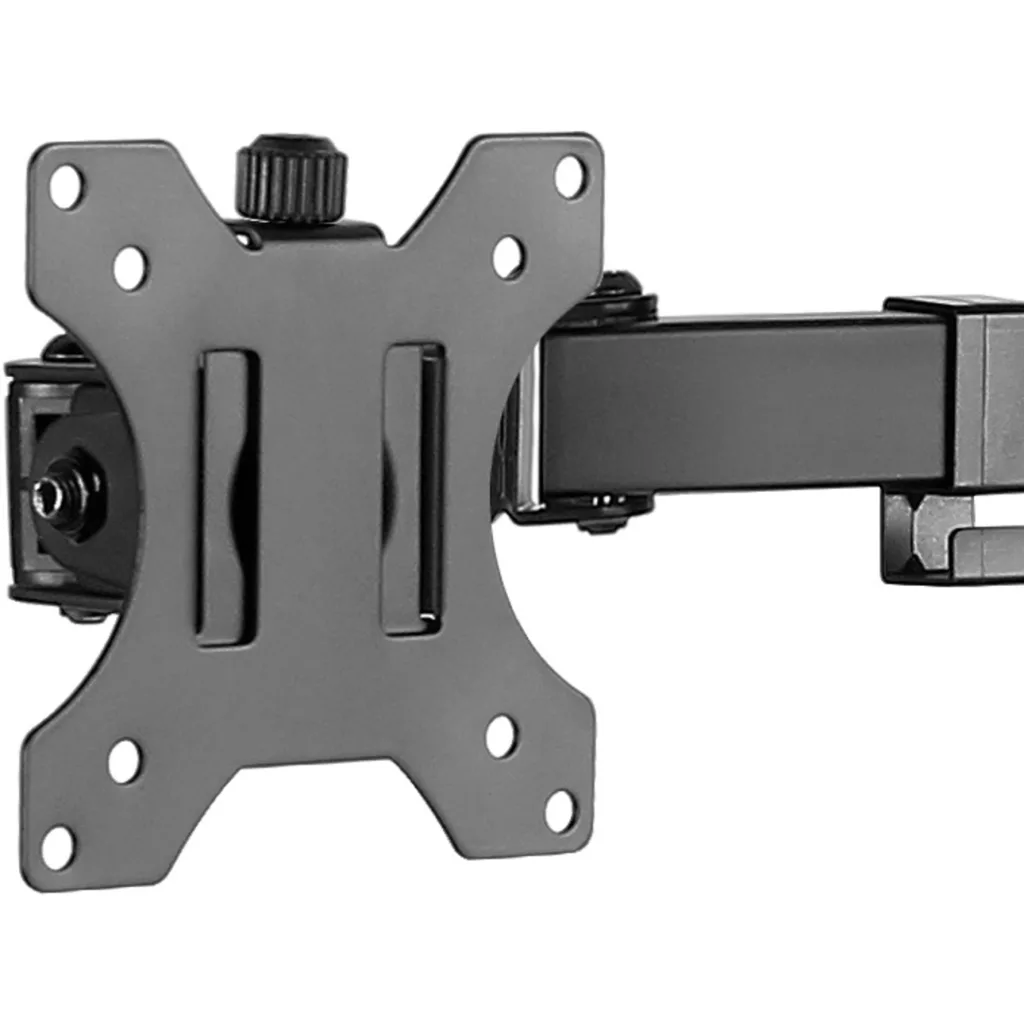 Imagen 1 de Soporte de Escritorio 2 Brazos para Monitor 13" a 32" Giro 180° Rot 360° - KLIPX