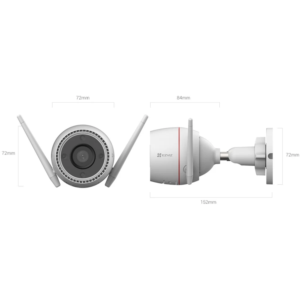 Imagen 7 de Camara WiFi 3K H3C IR 30m ColorNIGHT Detec personas IA Strobo Exterior CS-H3c-R100-1J5WKFL(2.8mm)