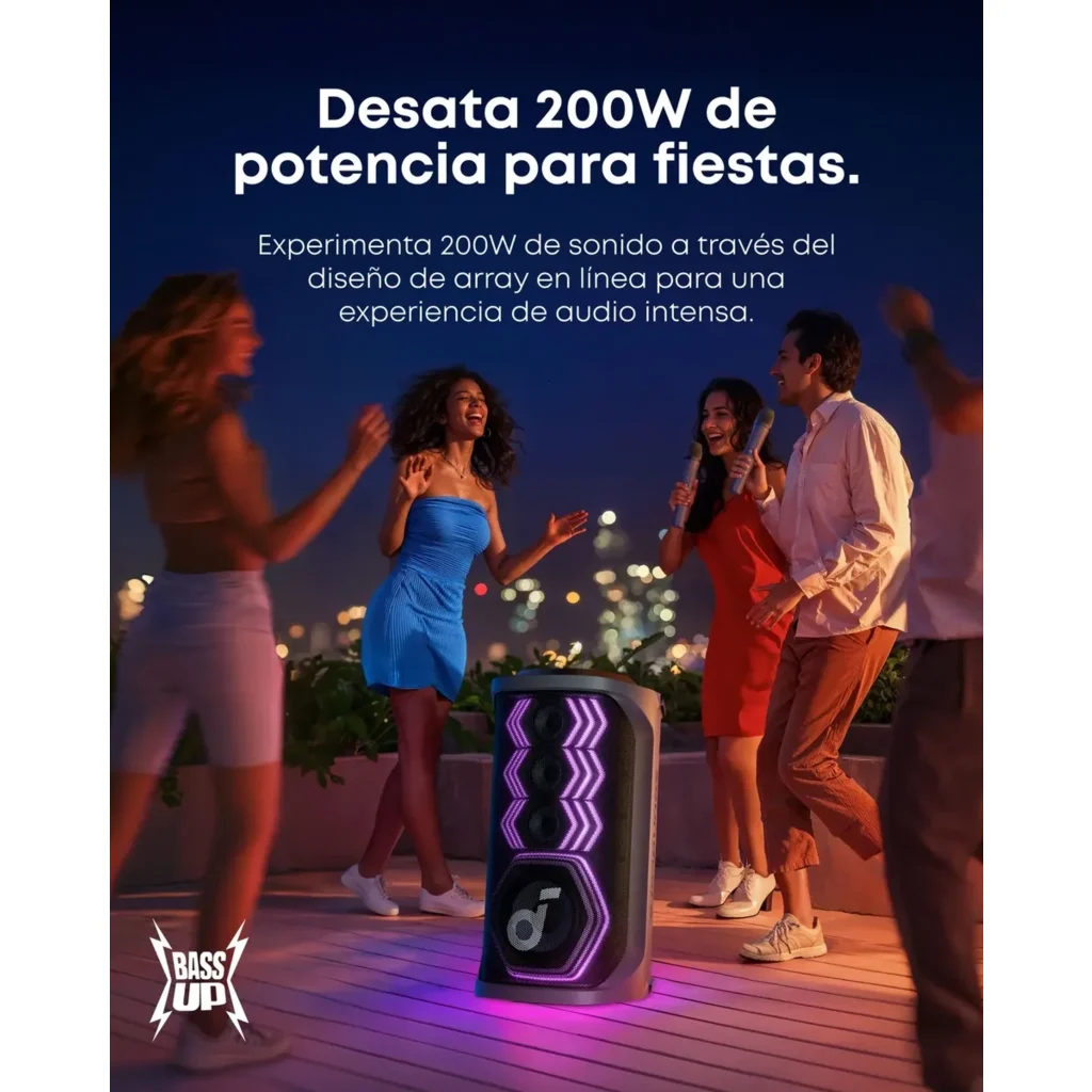 Imagen 6 de Parlante Bluetooth Rave 3 Soundcore Negro V2
