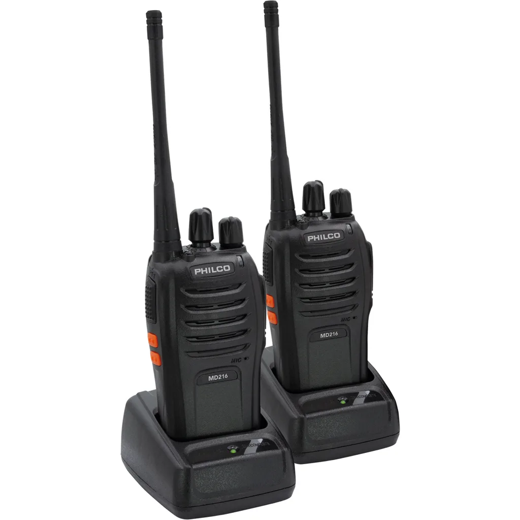 Imagen 1 de Kit Radiotransmisor Portátil Philco MD216, 16Kms, Incluye manos libres