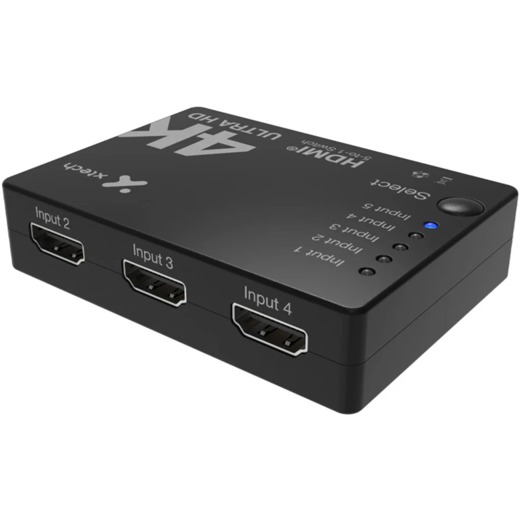 Imagen 4 de Switch X-Tech XHA-430, HDMI® de 5 puertos
