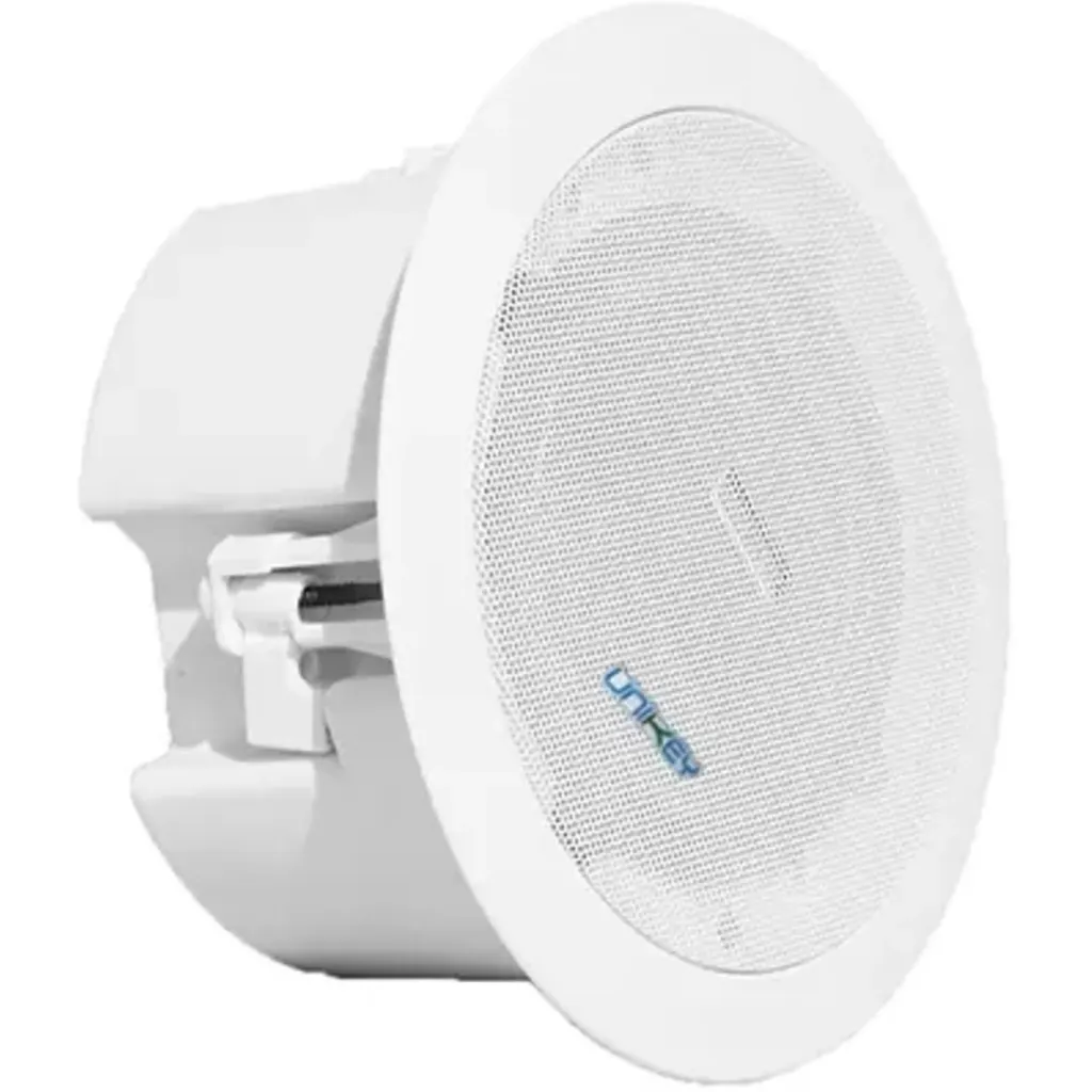 Parlante de Techo para Megafonía Unikey UK-18B Interior 30W PoE CódecOPUS 48k HD