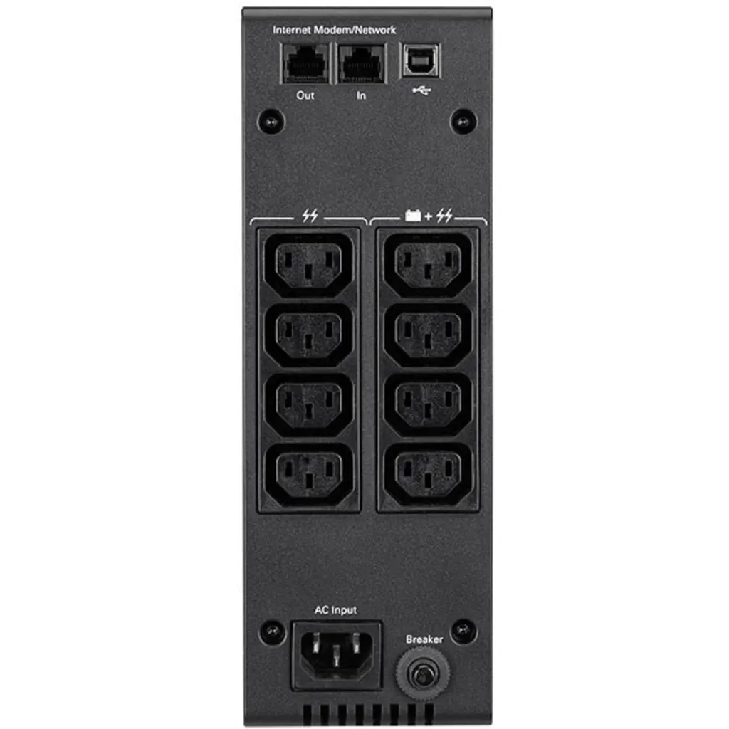 Imagen 1 de UPS Eaton 5S1500I, 900W 1500VA Torre Interactiva Ent C14 Sal 4*C13/4*C13 ProtS/C