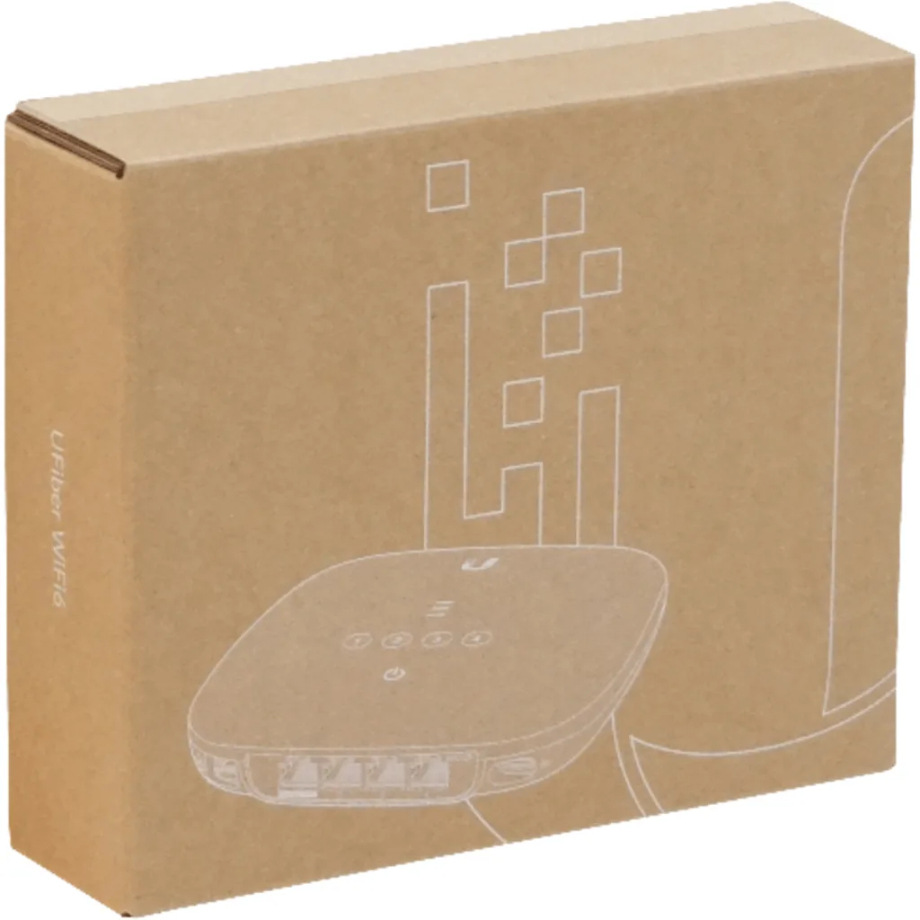 Imagen 1 de UBIQUITI GPON customer-premises equipment (CPE) with WiFi6 support.