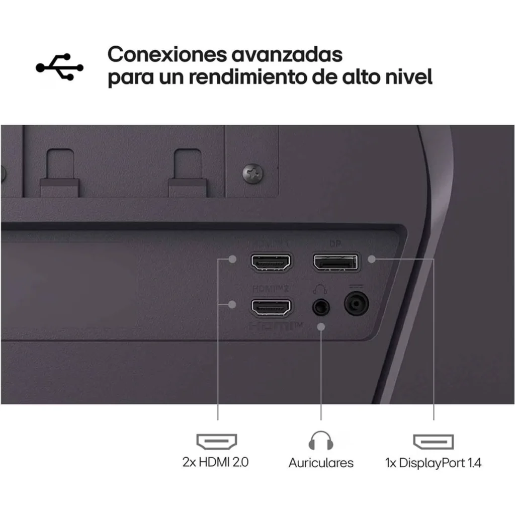 Imagen 3 de Monitror Gamer LG UltraGear 27G610A-B 27"IPS QHD 2560*1440  HDMI DP 200Hz 1msGTG