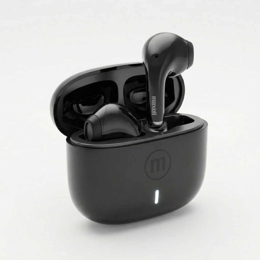 Audifonos TWS Maxell EB-BTELIOBLK/GRY