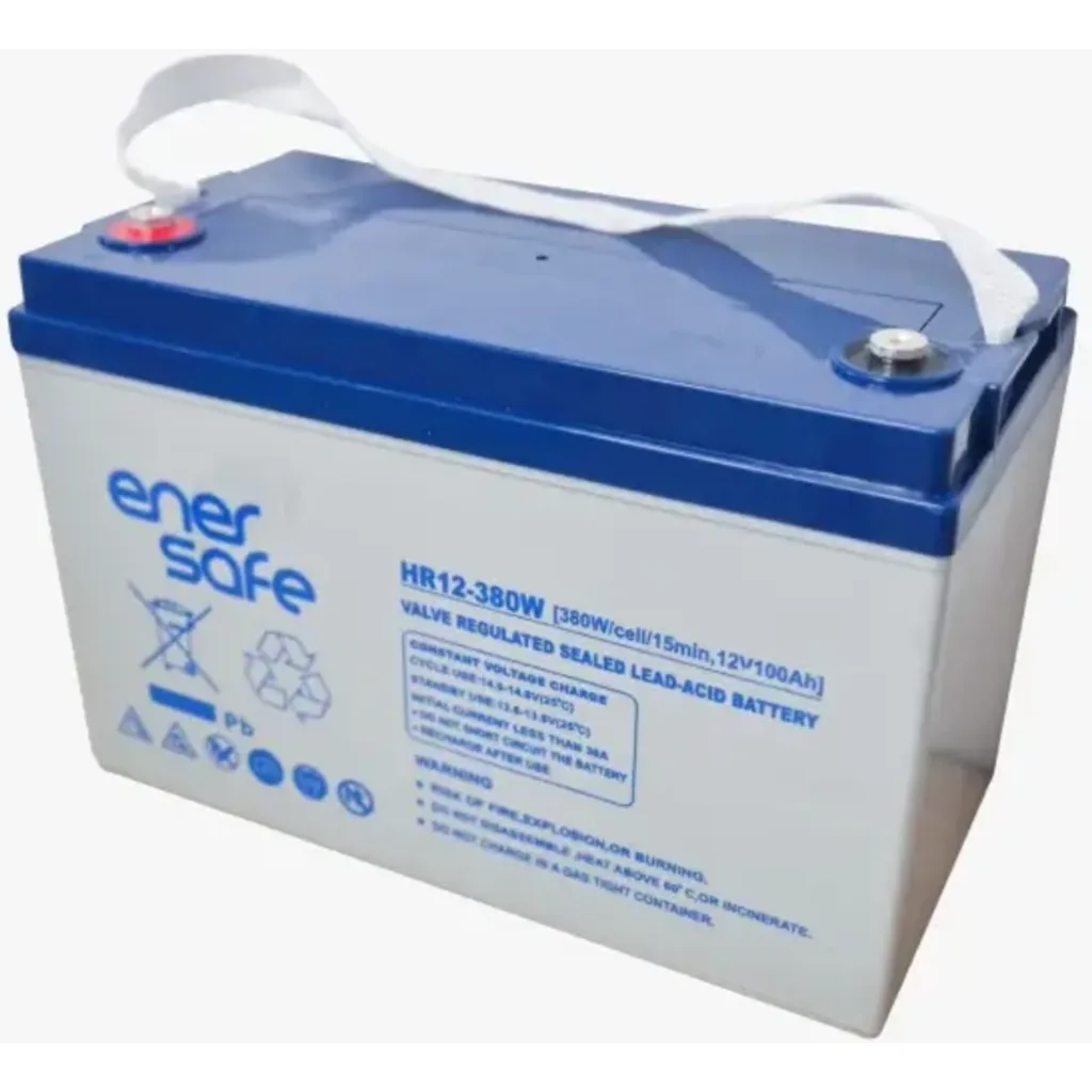 Bateria Enersafe 12V 100H HR12-380W