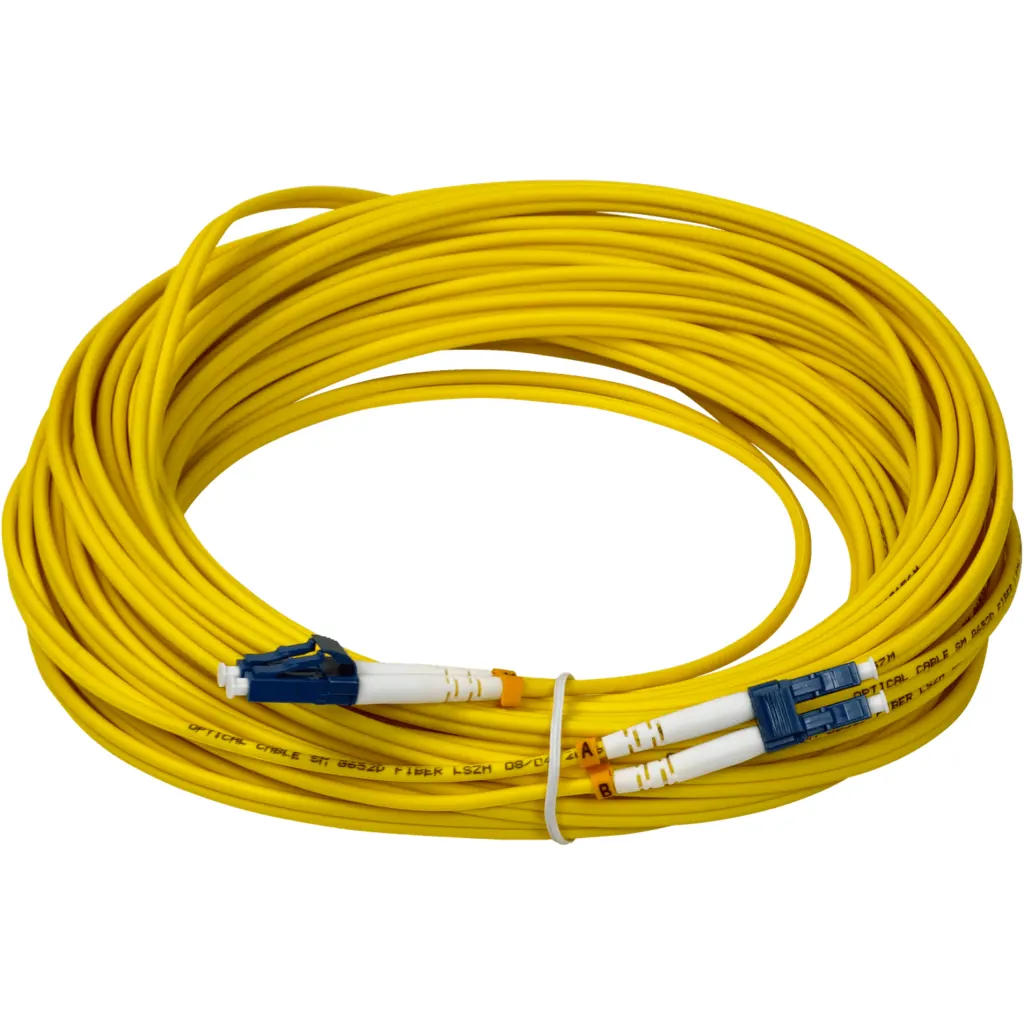 15mt LC-LC MonoModo SM Duplex Jumper Cable Fibra 9/125um