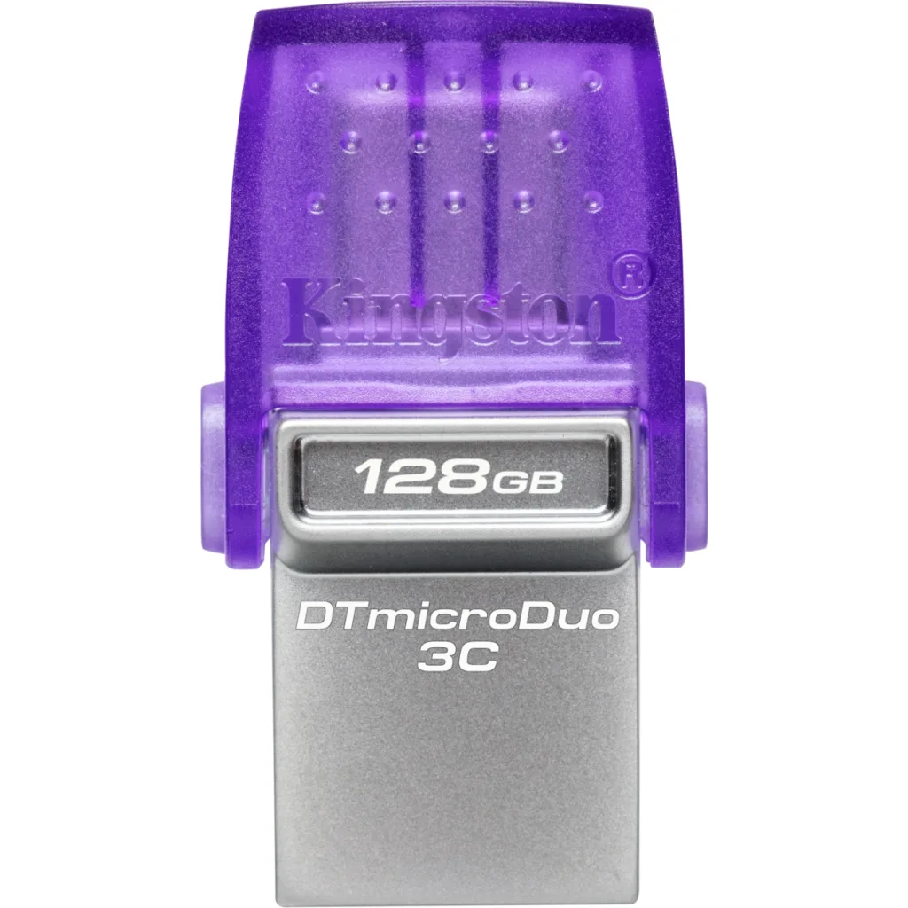 Imagen 2 de Pendrive 128GB Kingston DataTraveler microDuo 3C dual USB-A/USB-C Lec200MB/s