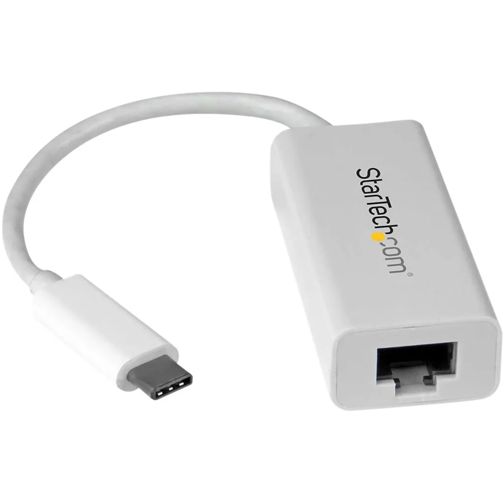 Imagen 3 de Adaptador de Red a USB-C Gigabit Ethernet RJ45 USB 3.1 G1 5Gbps Blanco StarTech