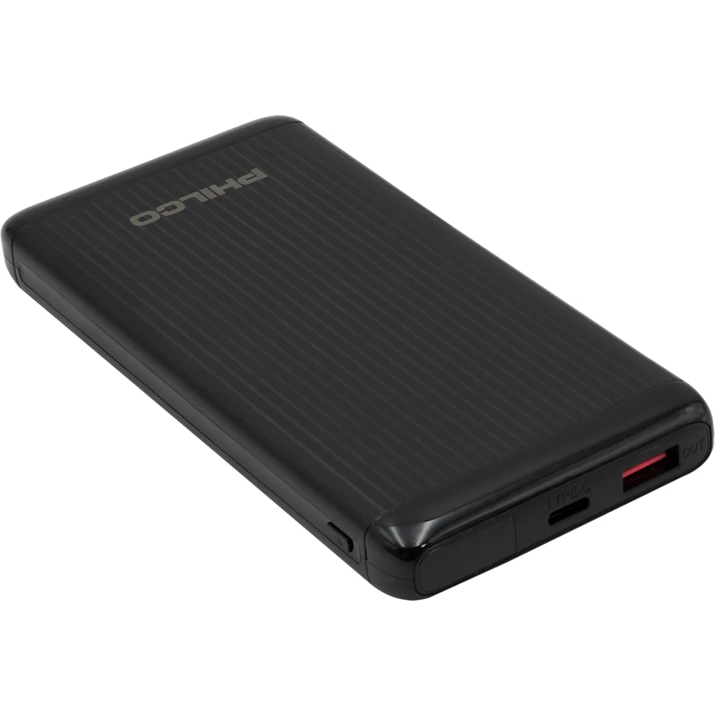 Imagen 5 de POWERBANK PHILCO 10.000MAH / PD 22.5W BLK PMA8124BK