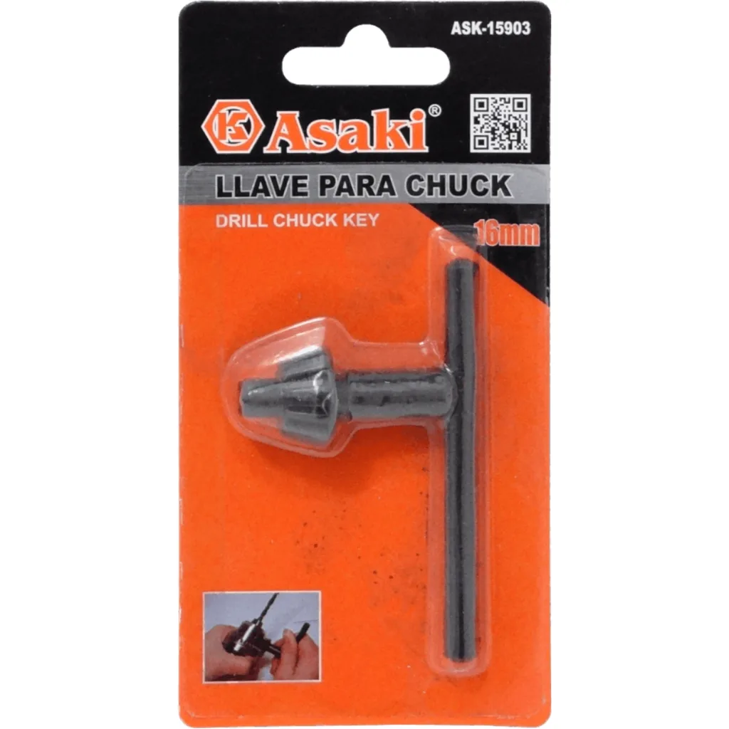 16mm Llave Chuck para cambiar broca de Taladro