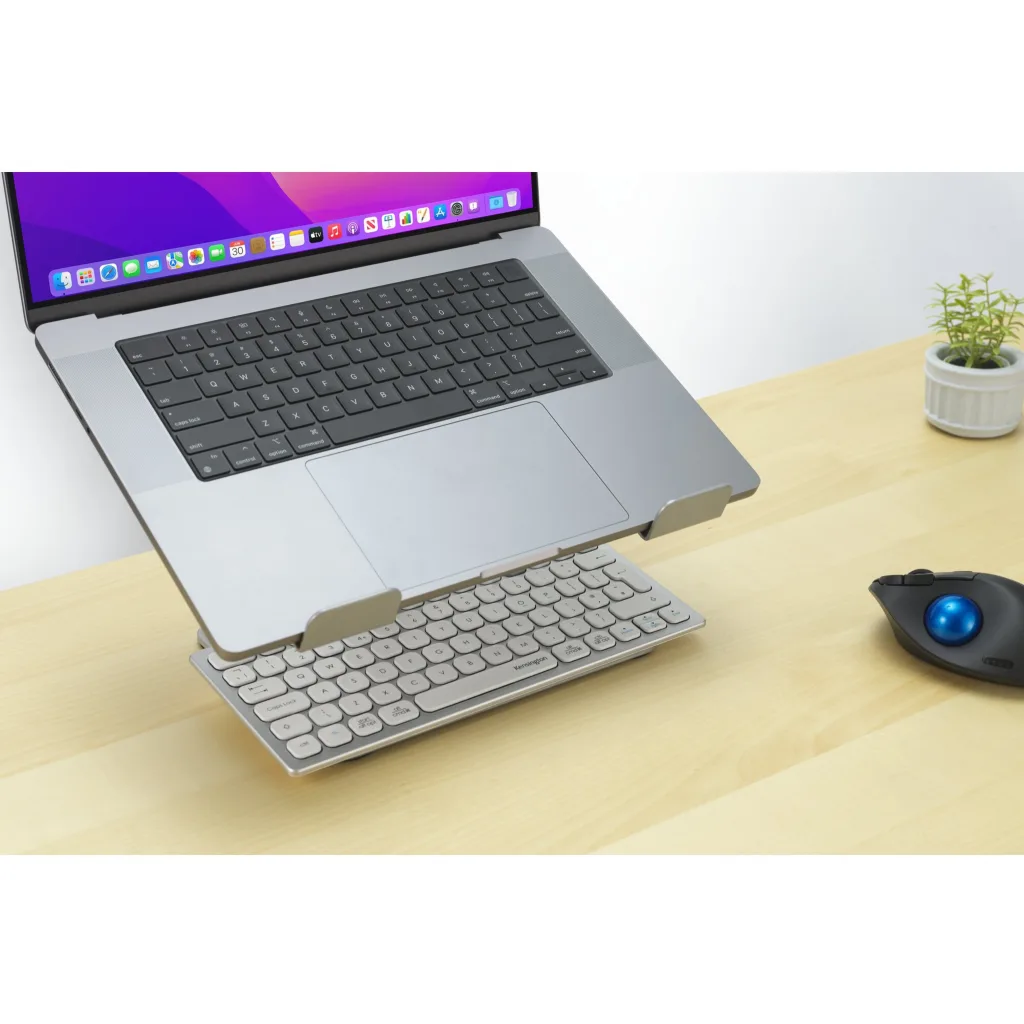 Imagen 4 de Base para Notebook Kensington K50424WW Universal Aluminio hasta 16" Color Plata