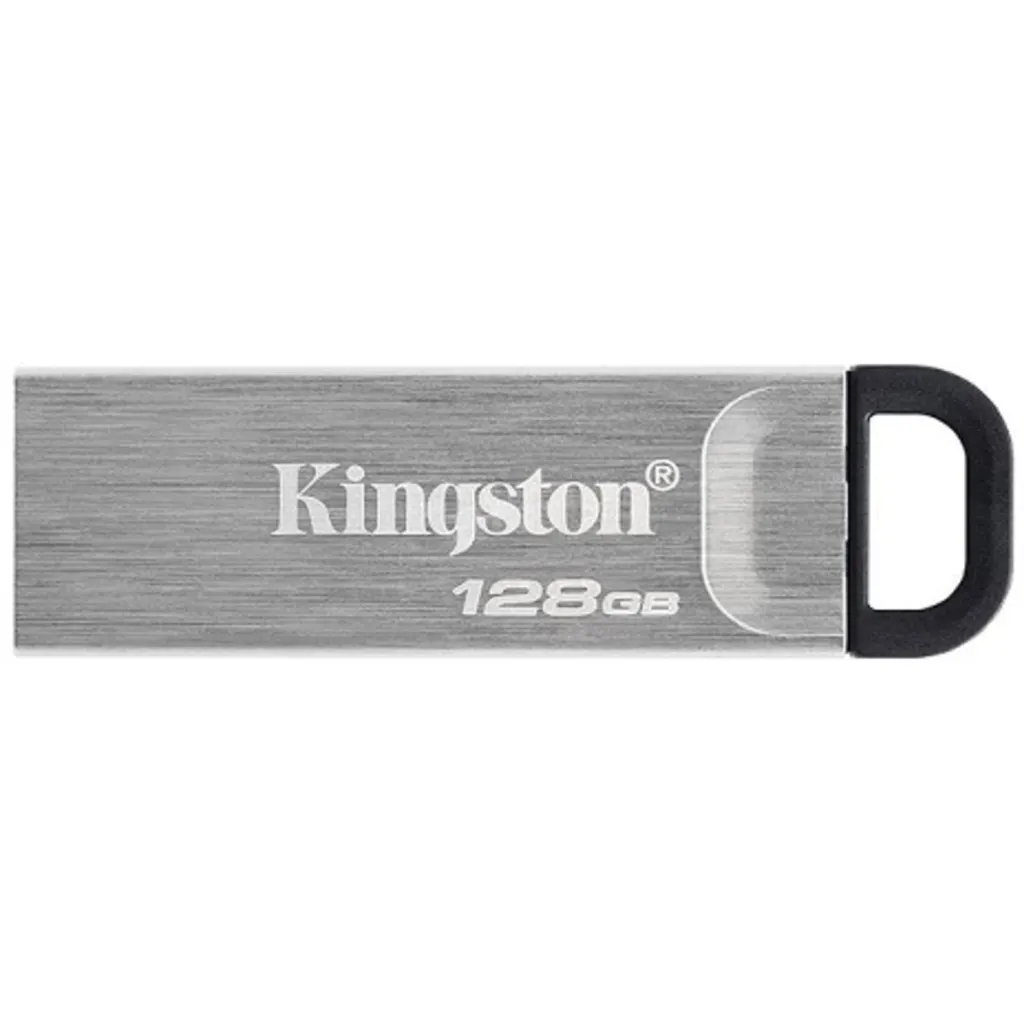 Imagen 2 de Pendrive 128GB Kingston DataTraveler Kyson USB 3.2 Gen1 Esc60MBs Lec200MBs Plata