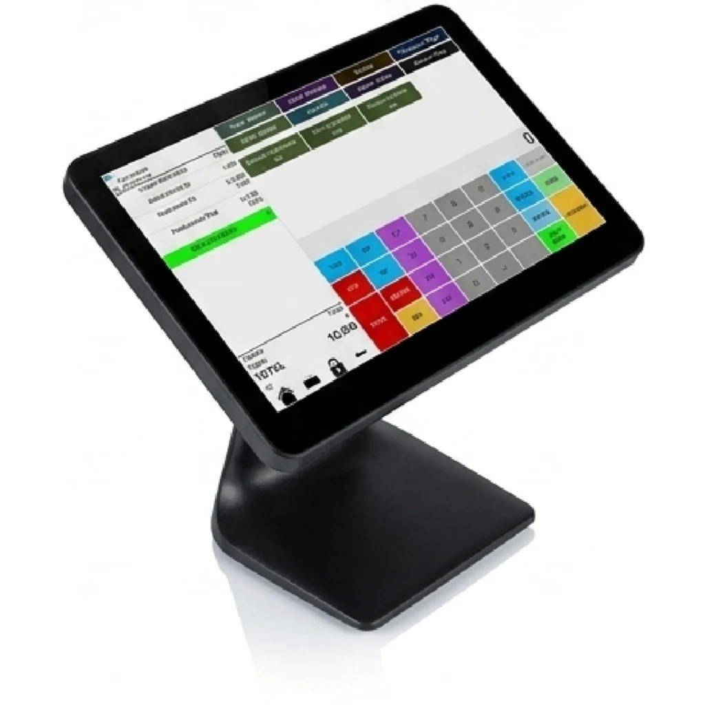 Sistema POS SIMBA 12" Touch 3*USB COM LAN mSD Audio